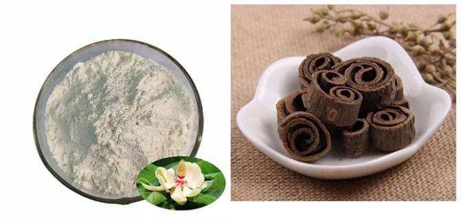 98% Officinalisの薬のための自然なマグノリアの吠え声のエキスの粉 0